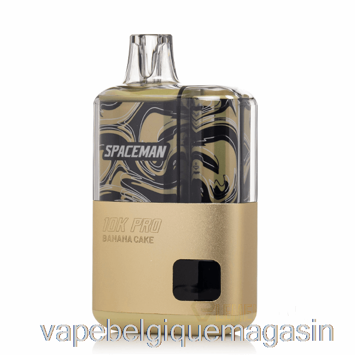 Vape Jetable Spaceman 10k Pro Gâteau à La Banane Jetable